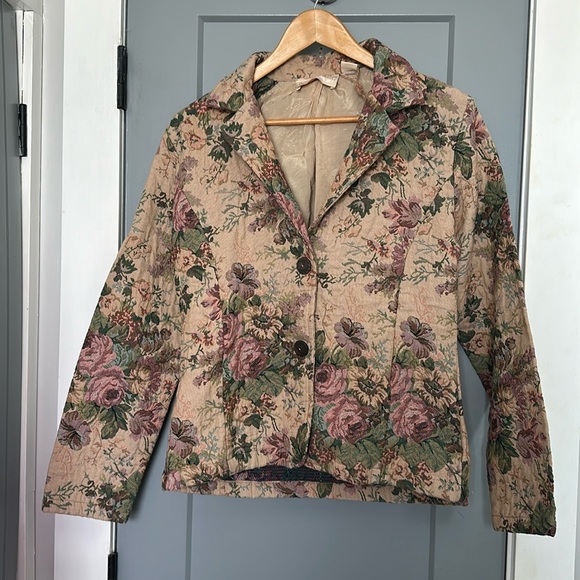 Vintage tapestry style blazer - Picture 2 of 7